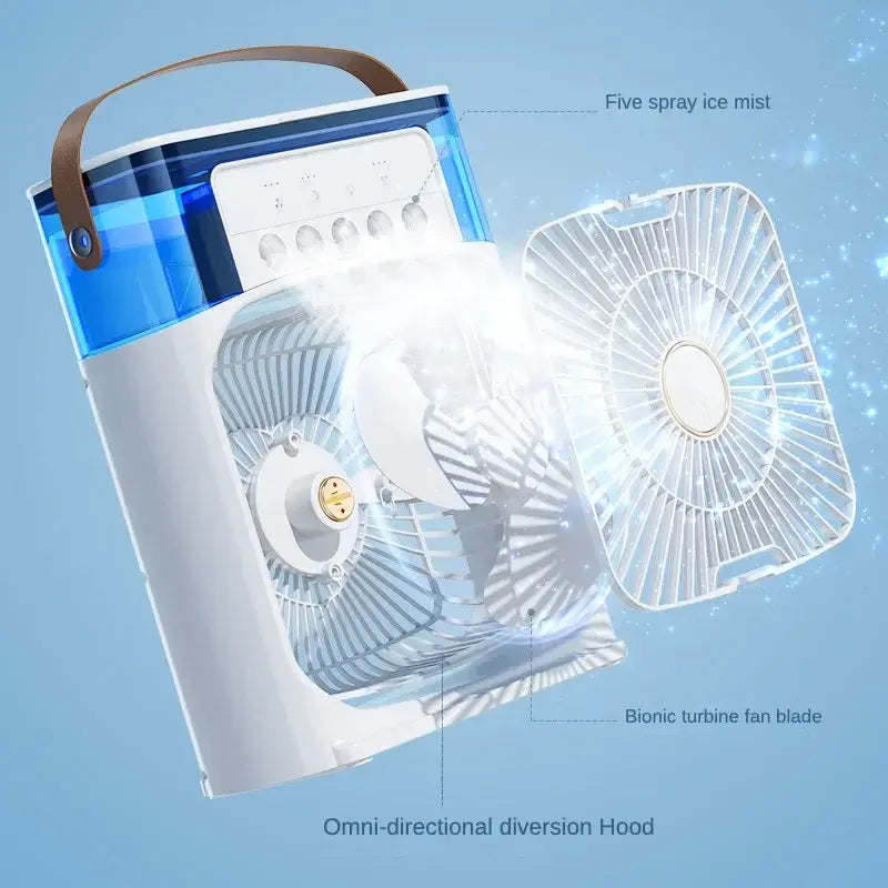 Portable Humidifier Fan Air Conditioner Household