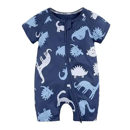 Dinosaur Zip Romper