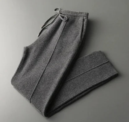 a Pure Wool Knitted Pants for Men