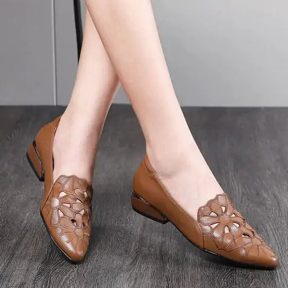 A Mid Heel Formal Shoes