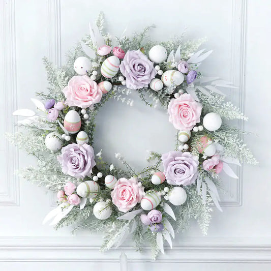 Home Easter Wreath Door Decoration