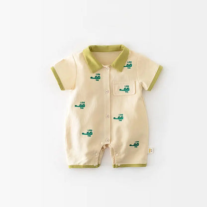 Baby Summer Crocodile Clothes  Jumpsuit