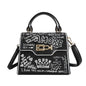 Leather Mini Chain Graffiti Bags