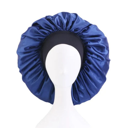 Women Satin Round Cap Sleep Hat