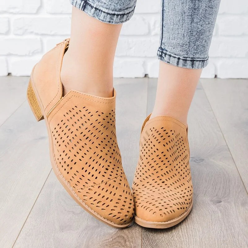 A Summer Autumn Ankle Women Boots