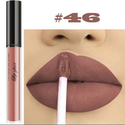 12 Colors Waterproof Matte Liquid Lipstick