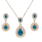 1 Blue Lans Jewelry Set