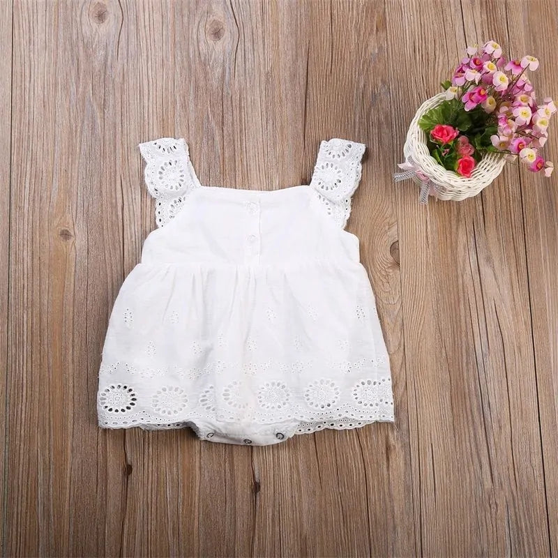 Girl Cotton Romper Jumpsuit Playsuit