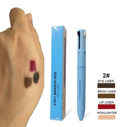 4 In 1 Eyebrow Pencil Waterproof