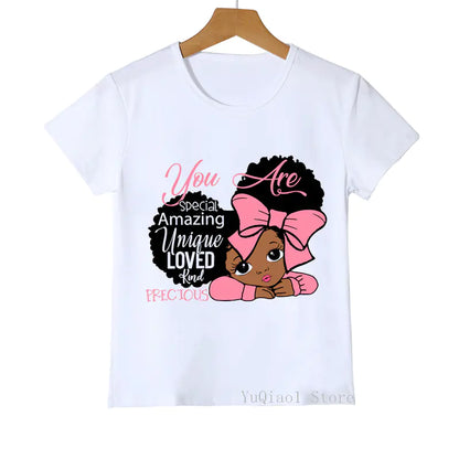 Children's T-Shirts White Summer Top