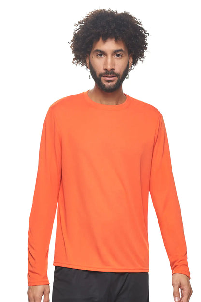 A Men's Oxymesh™ Crewneck Long Sleeve Tech Tee (colors continued)