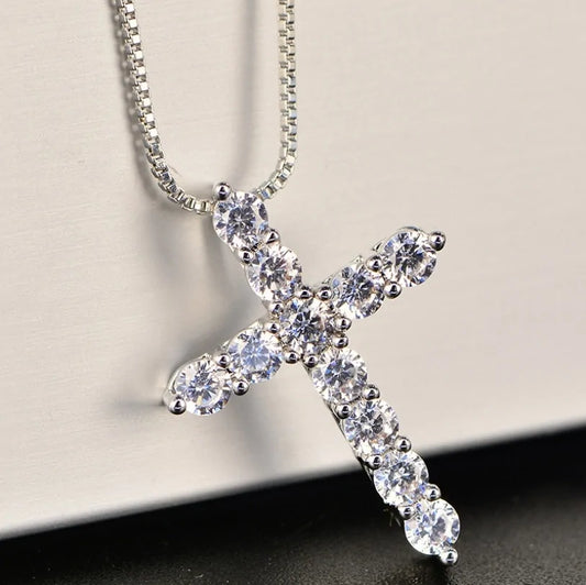 Pendant Silver Chain Necklace - Fashionable Women's Jewelry Gift