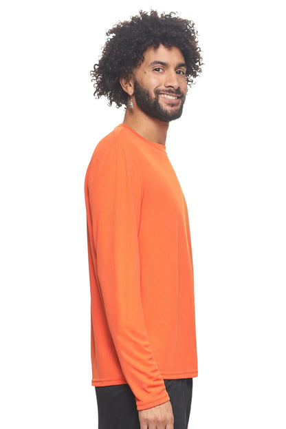 A Men's Oxymesh™ Crewneck Long Sleeve Tech Tee (colors continued)