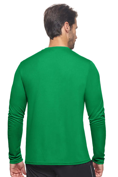 A Men's Oxymesh™ Crewneck Long Sleeve Tech Tee (colors continued)