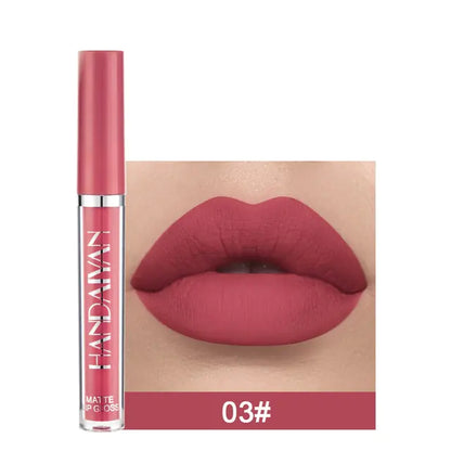 6PC Matte Velvet Lip Gloss Set