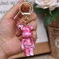 Colorful Bear Keychain Couples Gift