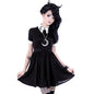 A Women Moon Short Sleeve Dress