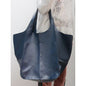 Soft Leather Large Capacity Shoulder Hand-held Tote Bag