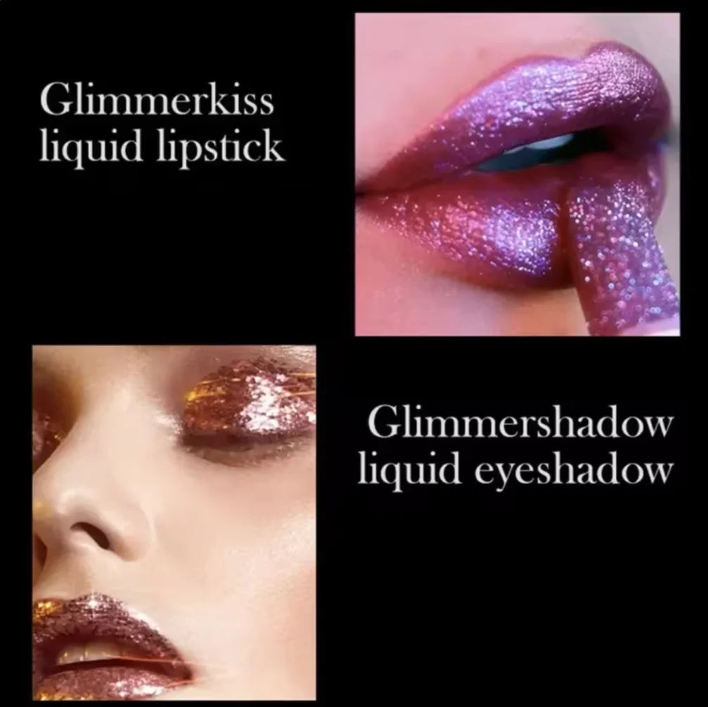 1 Glitter Luxe: 7-Color Waterproof Moisture-Infused Lipstick Collection