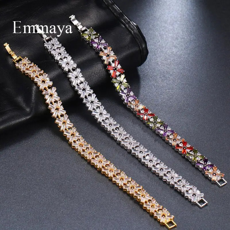 A Luxury Crystal Charm Bracelets for Women