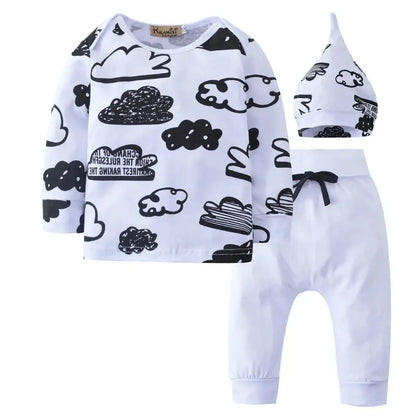 Unisex Monochrome Newborn Cloud Set