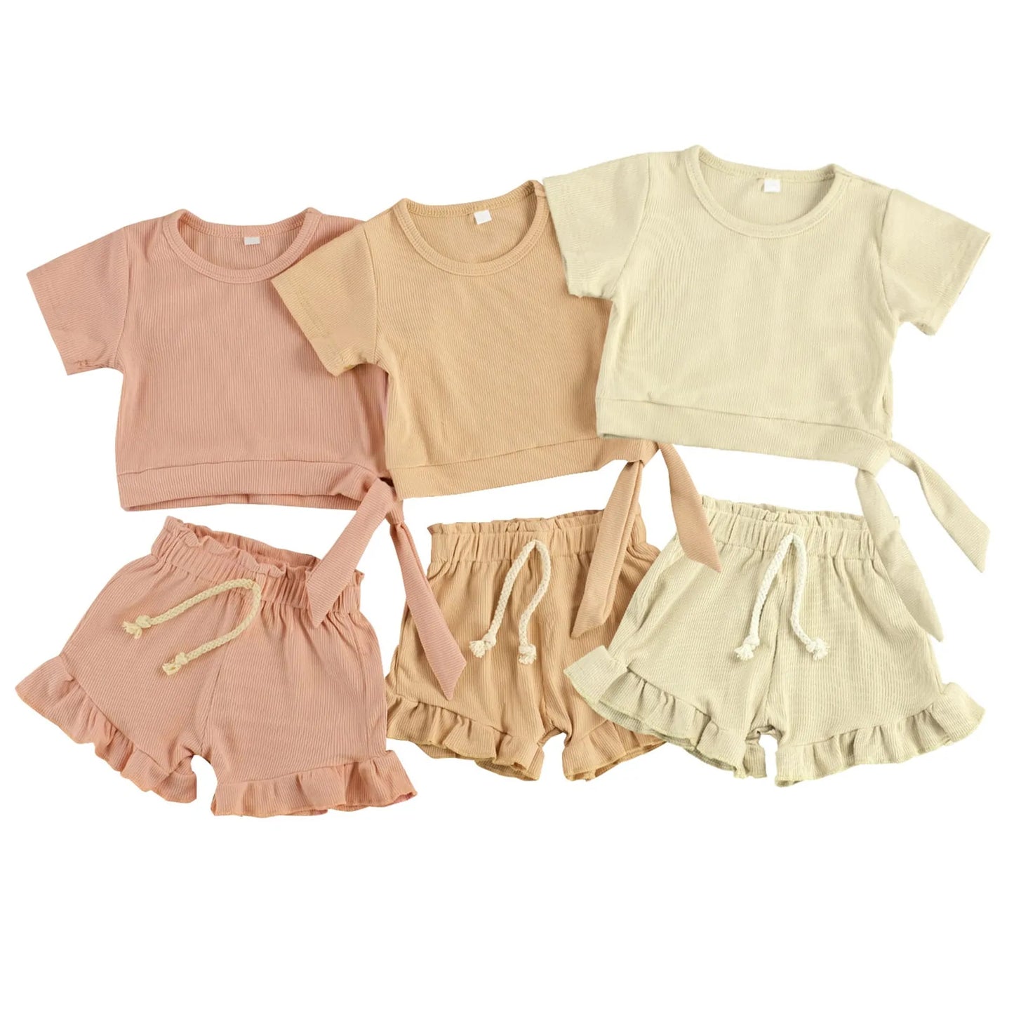 Baby Girl 2 Pieces Summer Clothing Set