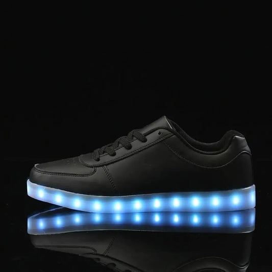 Black Light-Up Shoes