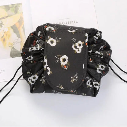 Women Drawstring Cosmetic Bag Travel