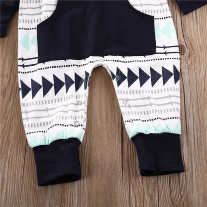 Infant Rompers Jumpsuit Hooded Clothes