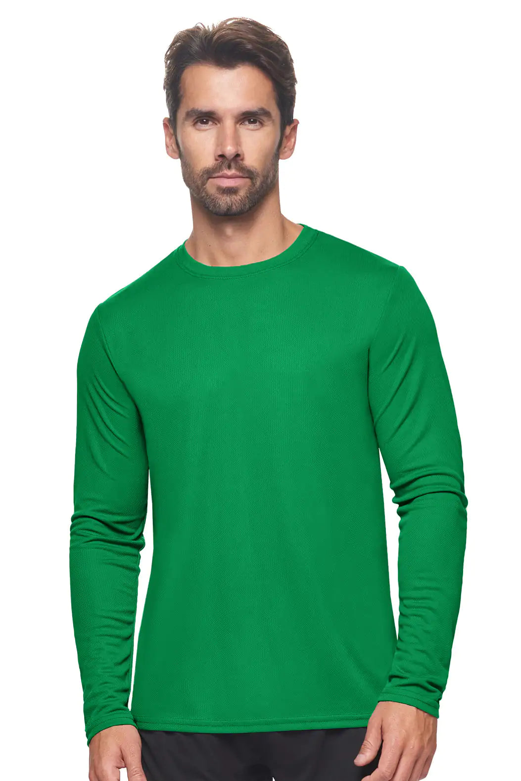 A Men's Oxymesh™ Crewneck Long Sleeve Tech Tee (colors continued)