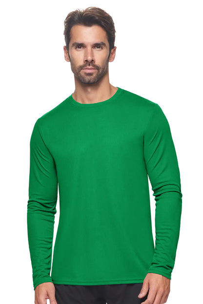 A Men's Oxymesh™ Crewneck Long Sleeve Tech Tee (colors continued)