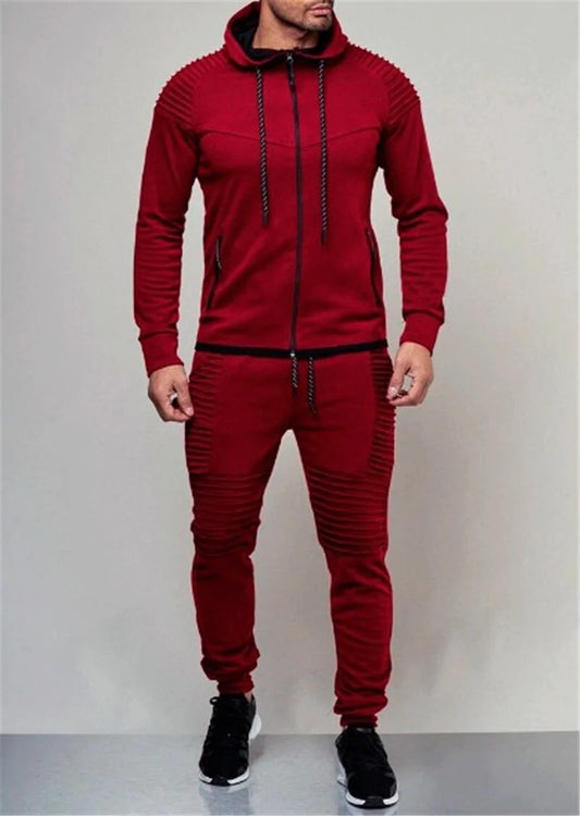 Autumn Running Tracksuit Men 2 pc