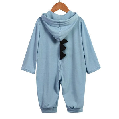 Newborn Dinosaur Hooded Romper Jumpsuit