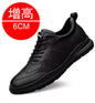 Sneakers Men Elevator Shoes Fashion Soft Leather