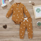 Newborn Baby Bodysuits + Elastic Pants