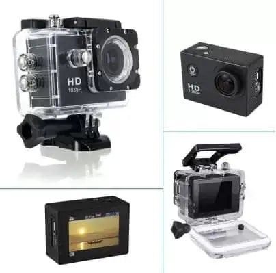 Waterproof Action Camera 1080p