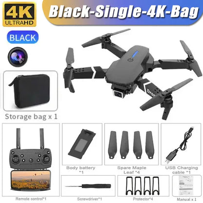 New E88Pro RC Drone 4K Professinal With 1080P