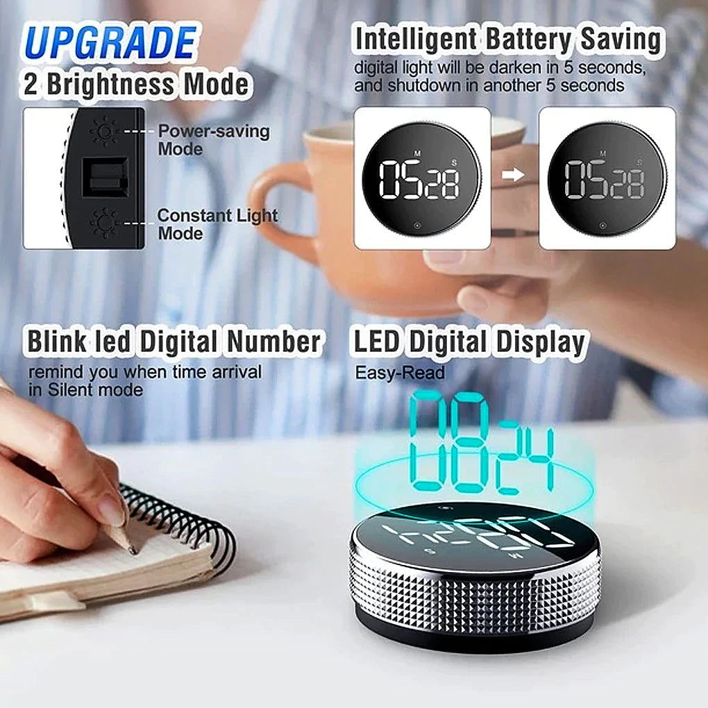 Magnetic Digital Kitchen Timer