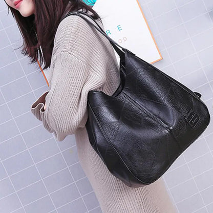 Vintage PU Leather Handbag For Women