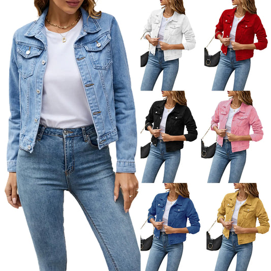 A Women Denim Jacket