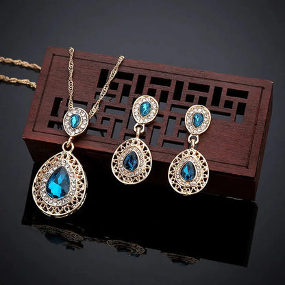 1 Blue Lans Jewelry Set