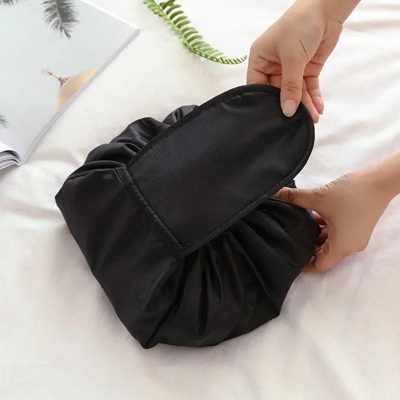 Women Drawstring Cosmetic Bag Travel