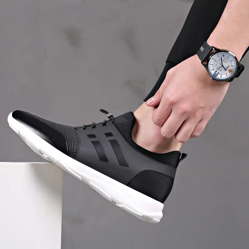 A Men&#39;s Shoes Quality Lycra+ Cow Leather Shoes Brand