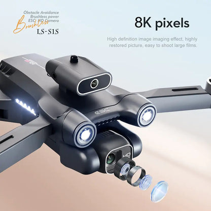 Professional 8K/6K/4K HD Quadcopter S1S Drone with Intelligent Obstacle Avoidance