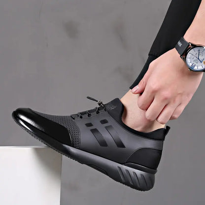 A Men&#39;s Shoes Quality Lycra+ Cow Leather Shoes Brand