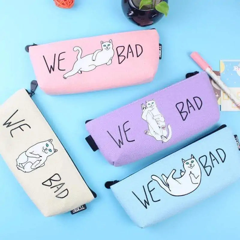 We Bad Kitty Pencil Case