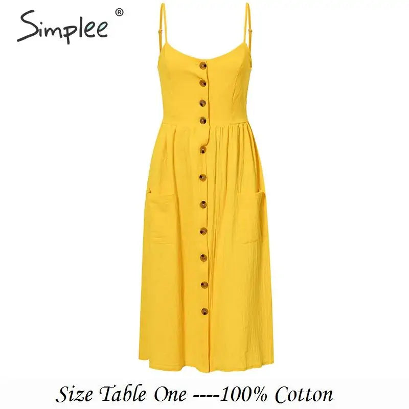 A Simply Elegant Women Pocket Dress