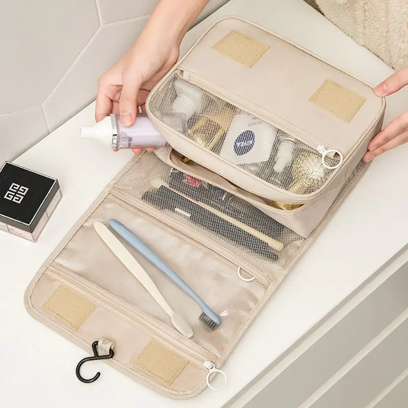 Portable Beauty Essentials Organizer