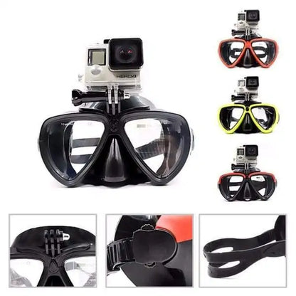 Diving Mask Camera Mount