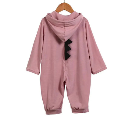 Newborn Dinosaur Hooded Romper Jumpsuit